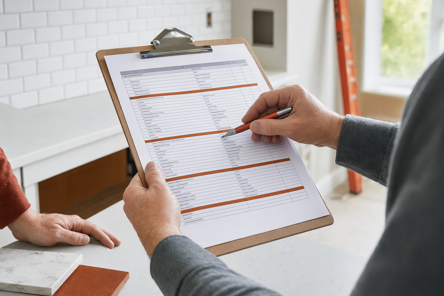 Reading a remodeling contract