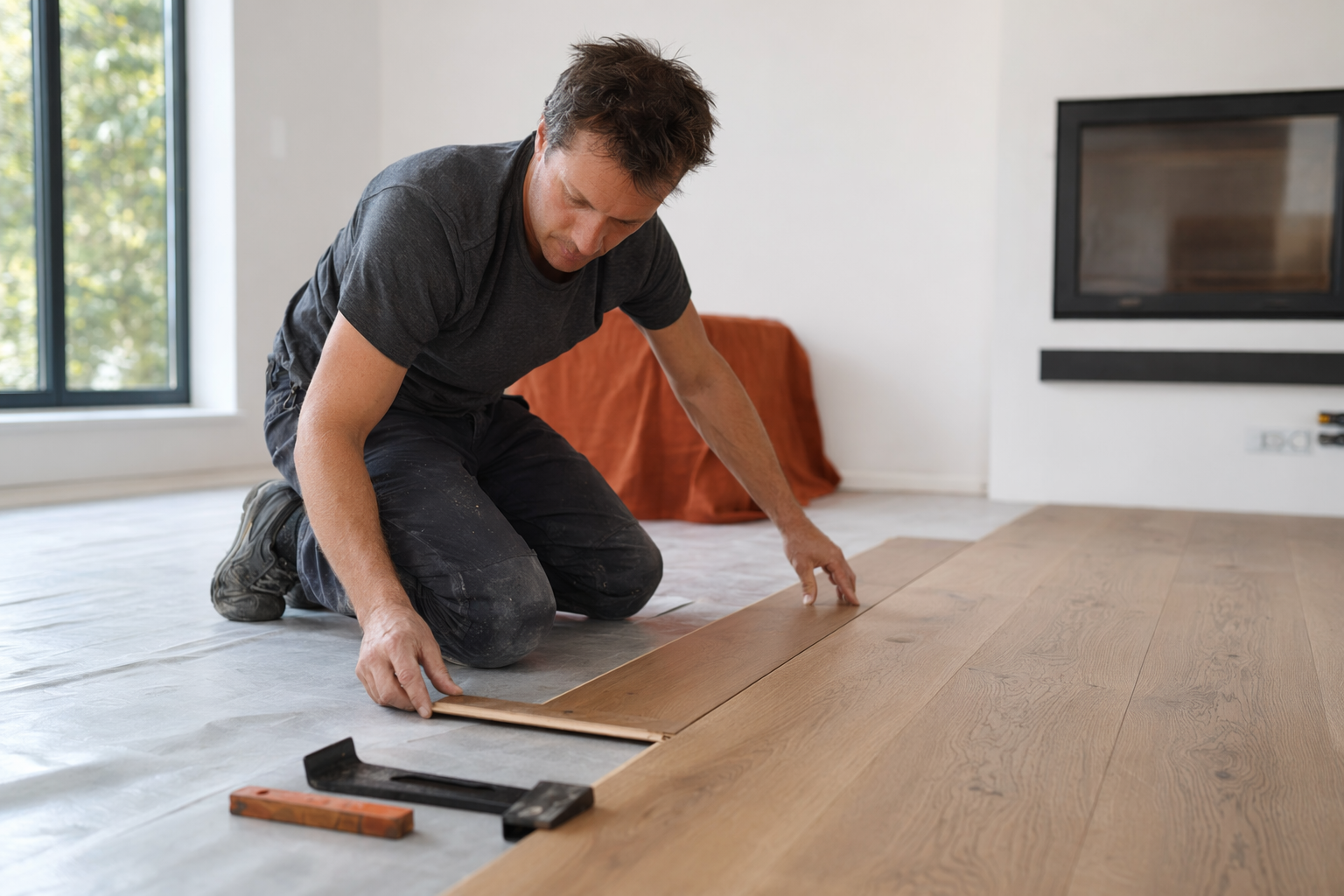 Flooring and finish work
